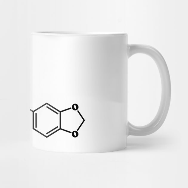 Black Pepper Piperine Molecule Chemical Formula by tinybiscuits